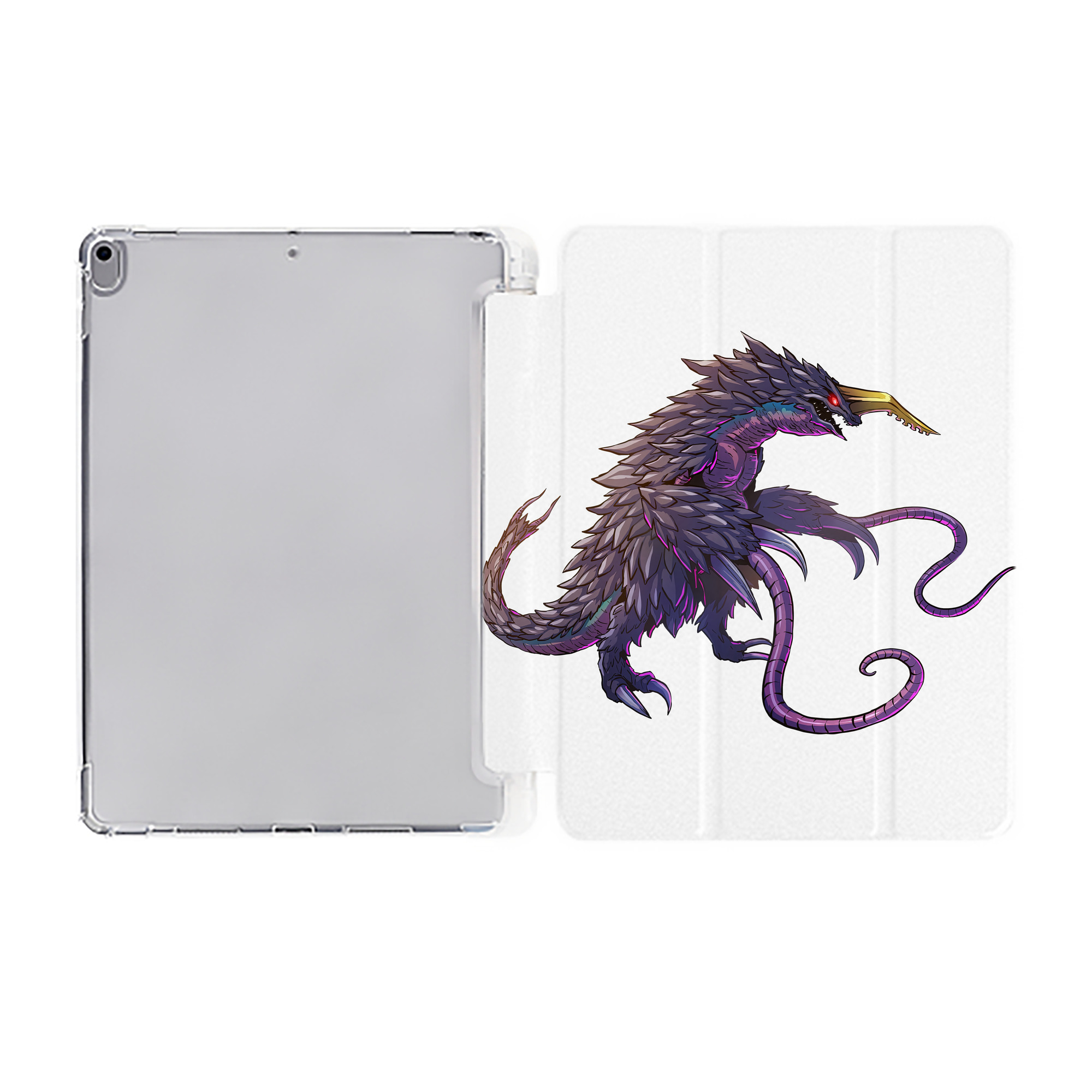 （画像用） ウルトラマン Ultraman IPad ケース ペン収納付き 三つ折りスタンド PUレザー×シリコン 対応機種9.5/10.5/10.9インチ